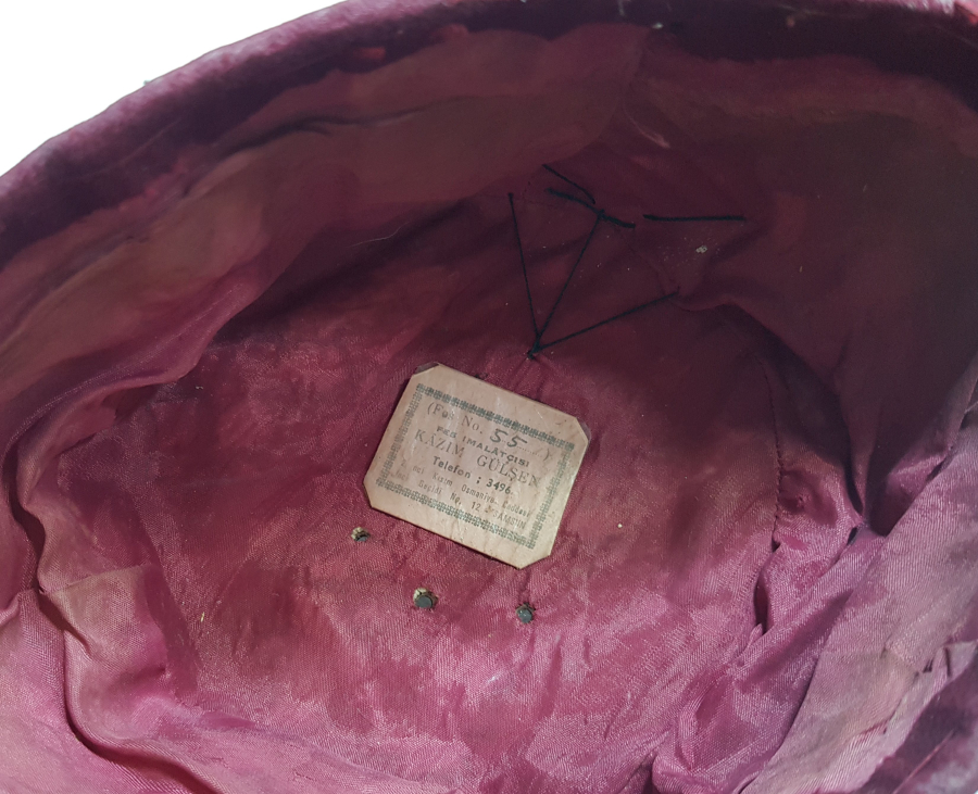 1930LARDAN ŞAPKA DEVRİMİNE RAĞMEN YAPILMIŞ ÇOK NADİR FES