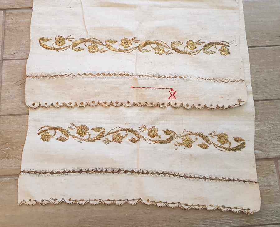 KÜTAHYA'NIN SARAY İÇİN YAPTIĞI NAKKAŞHANE İMZALI NADİR YAĞLIK