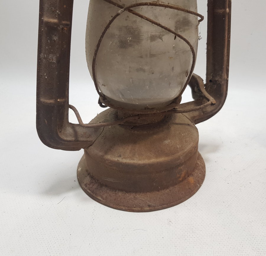 2 ADET YERLİ YAPIM ANTİKA GEMİCİ-MADENCİ FENERİ