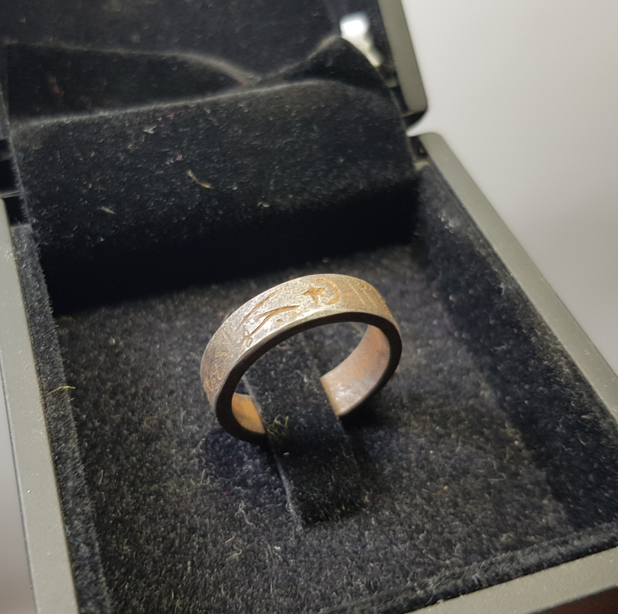 1. DÜNYA SAVAŞI DÖNEMİ ÇOK NADİR CİHADİYE YÜZÜĞÜ