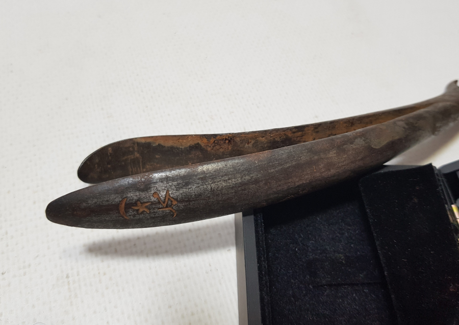 ÜZERİ OSMANLICA YAZILI ÇOK NADİR DİŞÇİ PENSİ