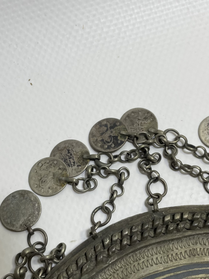 OSMANLI DÖNEMİ VAN İŞİ SAVATLI GÜMÜŞ GELİN TEPELİĞİ