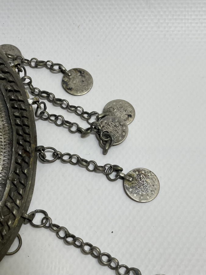 OSMANLI DÖNEMİ VAN İŞİ SAVATLI GÜMÜŞ GELİN TEPELİĞİ