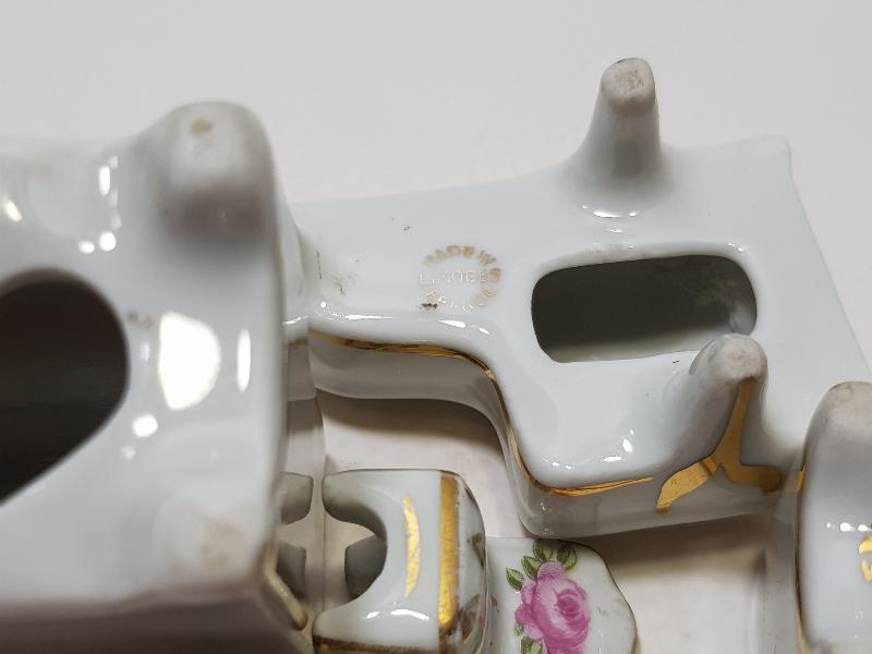 ANTİKA LİMOGES MİNYATÜR PORSELEN YEMEK TAKIMI