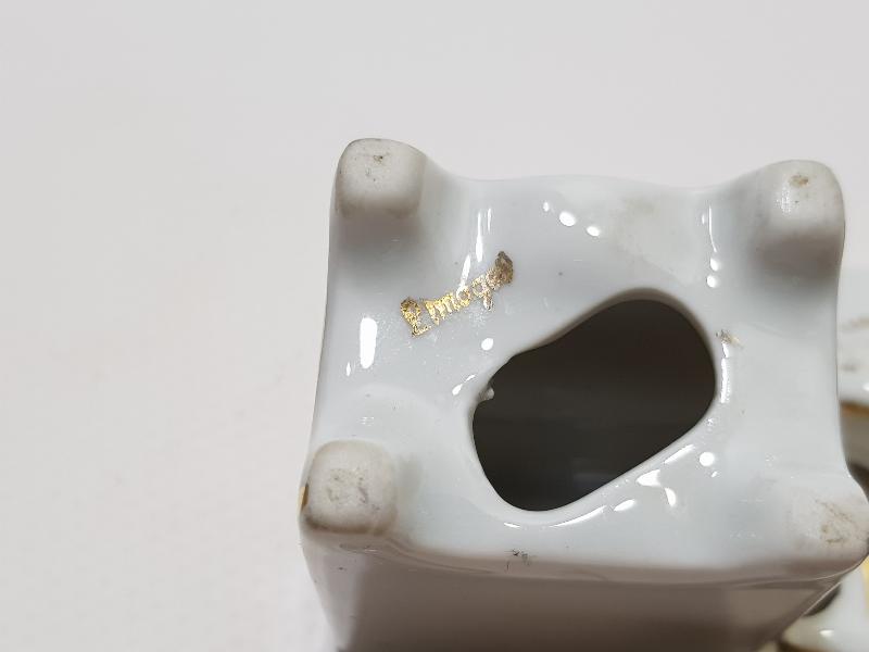 ANTİKA LİMOGES MİNYATÜR PORSELEN YEMEK TAKIMI