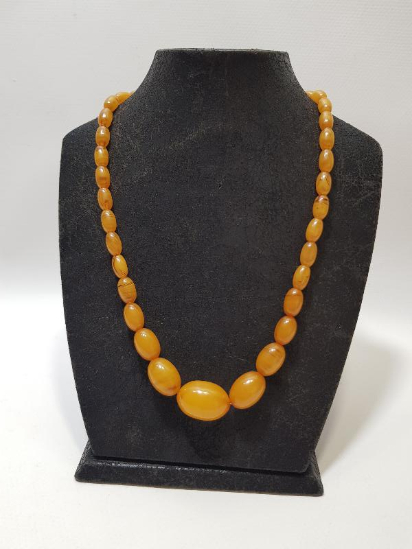 OSMANLI SIKMA KEHRİBAR GERDANLIK