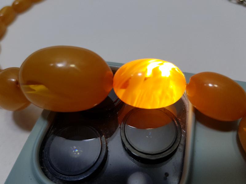 OSMANLI SIKMA KEHRİBAR GERDANLIK