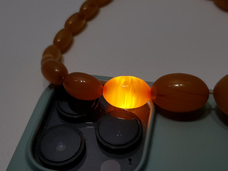 OSMANLI SIKMA KEHRİBAR GERDANLIK