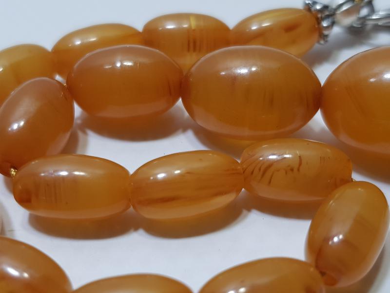 OSMANLI SIKMA KEHRİBAR GERDANLIK