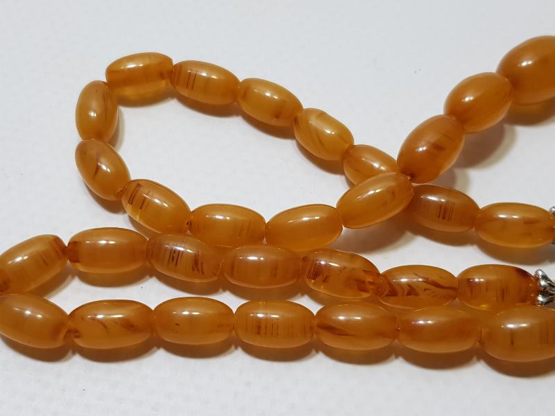 OSMANLI SIKMA KEHRİBAR GERDANLIK