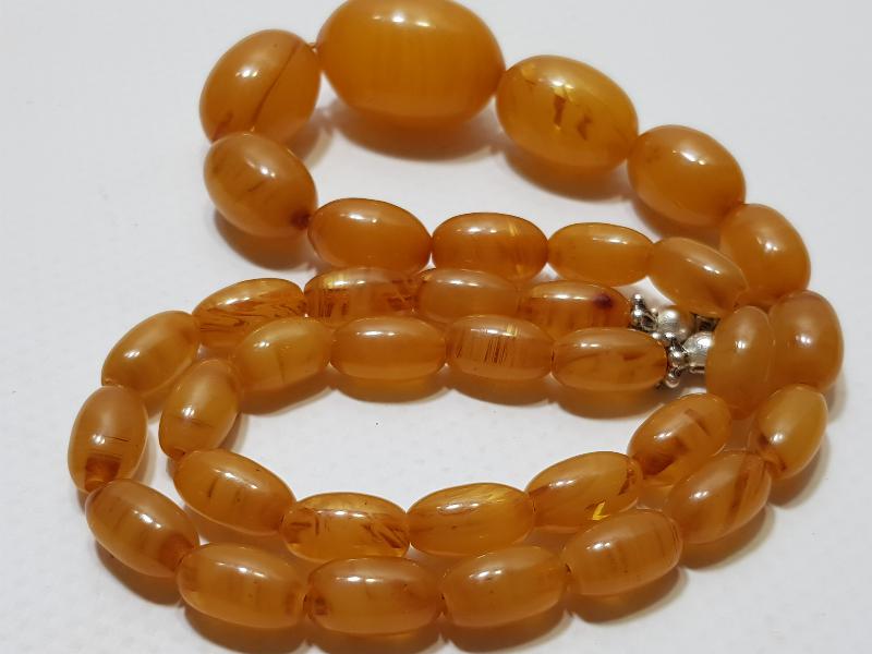 OSMANLI SIKMA KEHRİBAR GERDANLIK