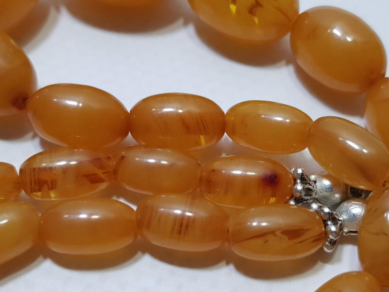 OSMANLI SIKMA KEHRİBAR GERDANLIK