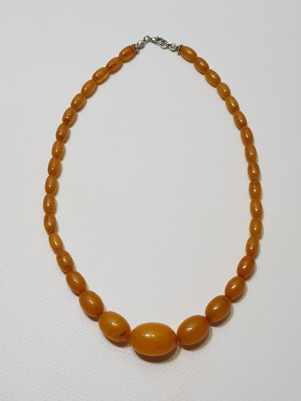 OSMANLI SIKMA KEHRİBAR GERDANLIK