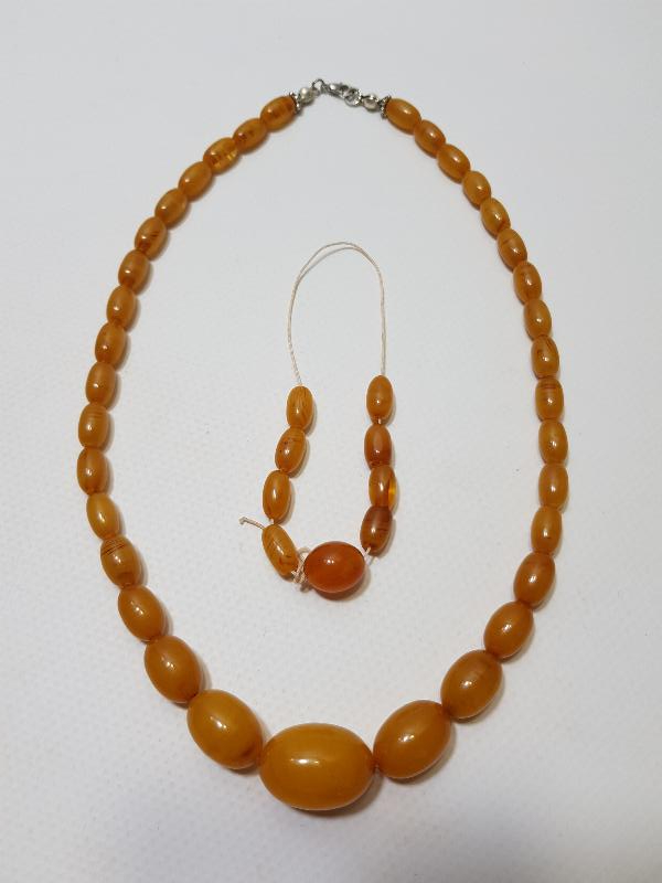 OSMANLI SIKMA KEHRİBAR GERDANLIK