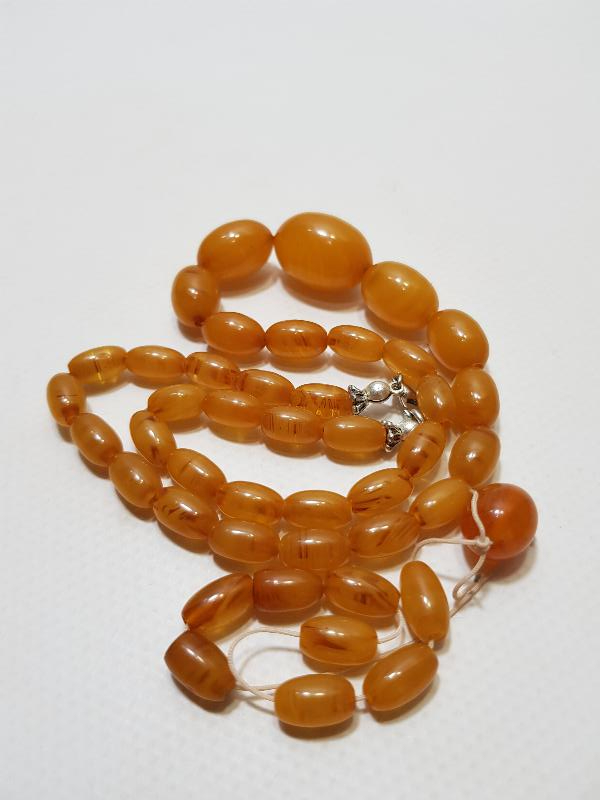 OSMANLI SIKMA KEHRİBAR GERDANLIK