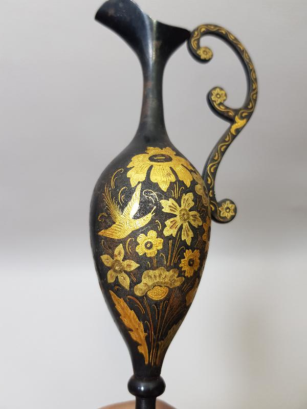 SÜRAHİ FORMLU ANTİKA TOLEDO VAZO