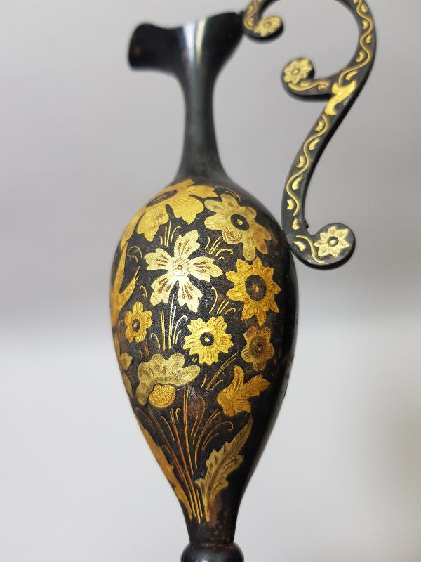 SÜRAHİ FORMLU ANTİKA TOLEDO VAZO