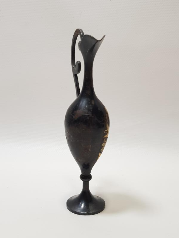 SÜRAHİ FORMLU ANTİKA TOLEDO VAZO