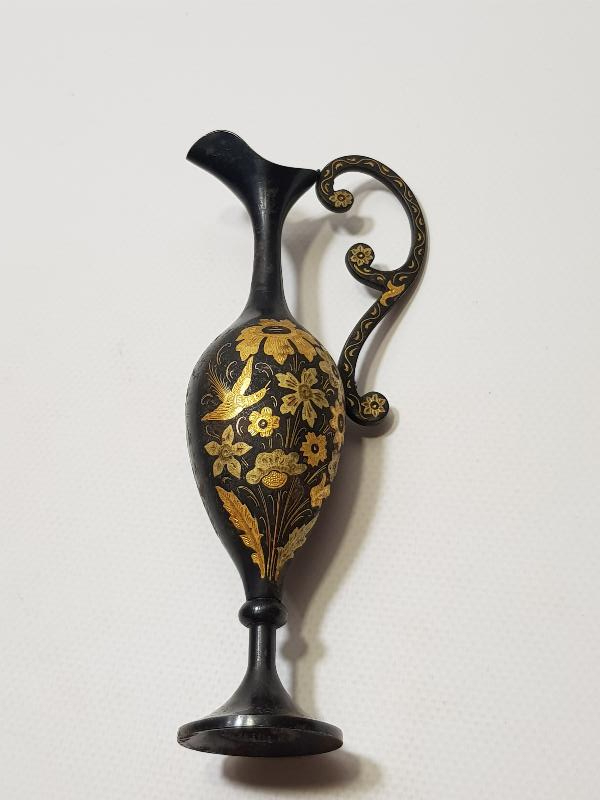 SÜRAHİ FORMLU ANTİKA TOLEDO VAZO