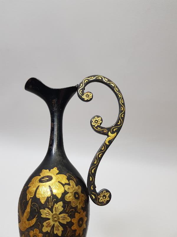 SÜRAHİ FORMLU ANTİKA TOLEDO VAZO