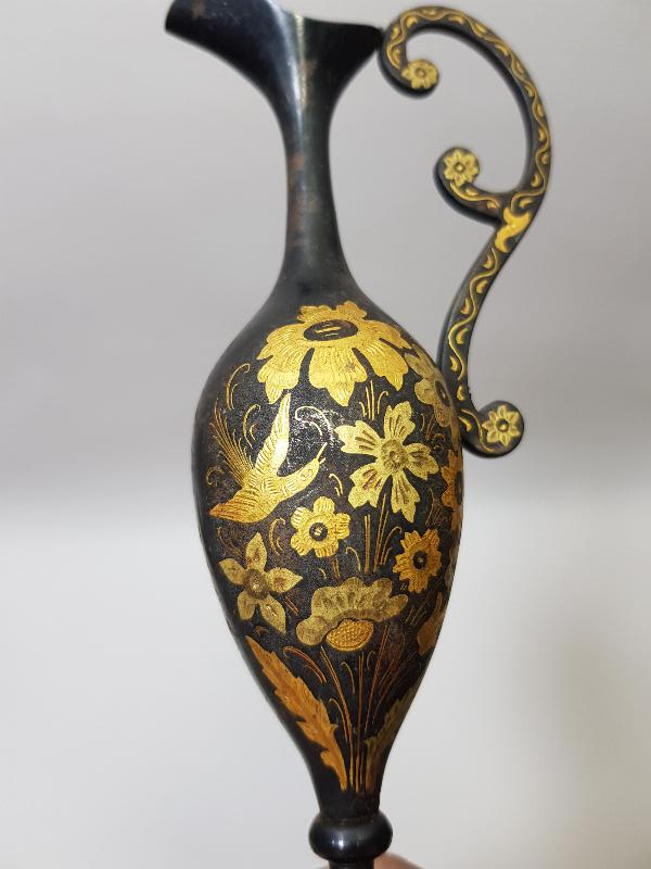 SÜRAHİ FORMLU ANTİKA TOLEDO VAZO