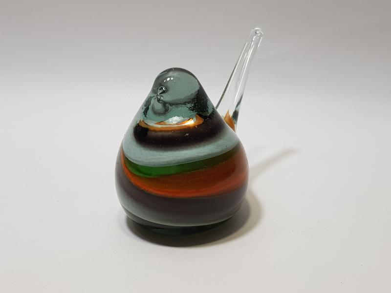 ANTİKA MURANO CAM KUŞ BİBLOSU