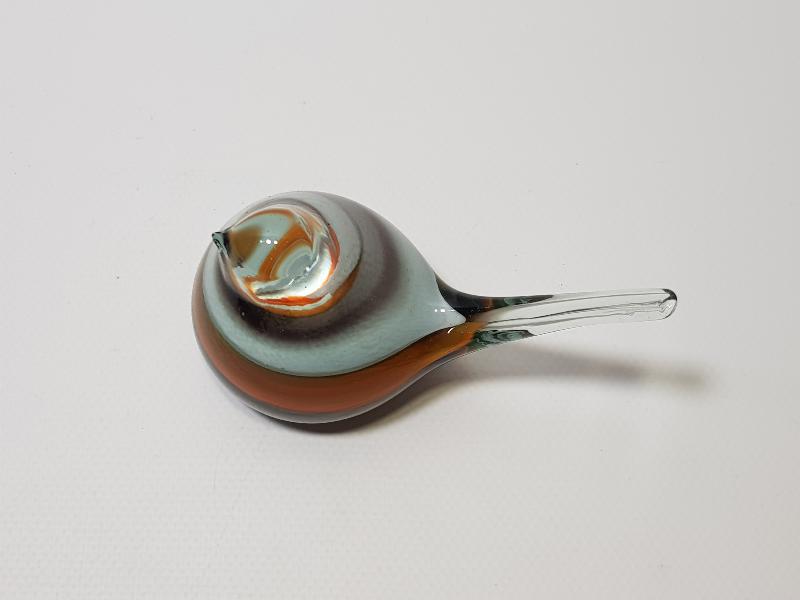 ANTİKA MURANO CAM KUŞ BİBLOSU