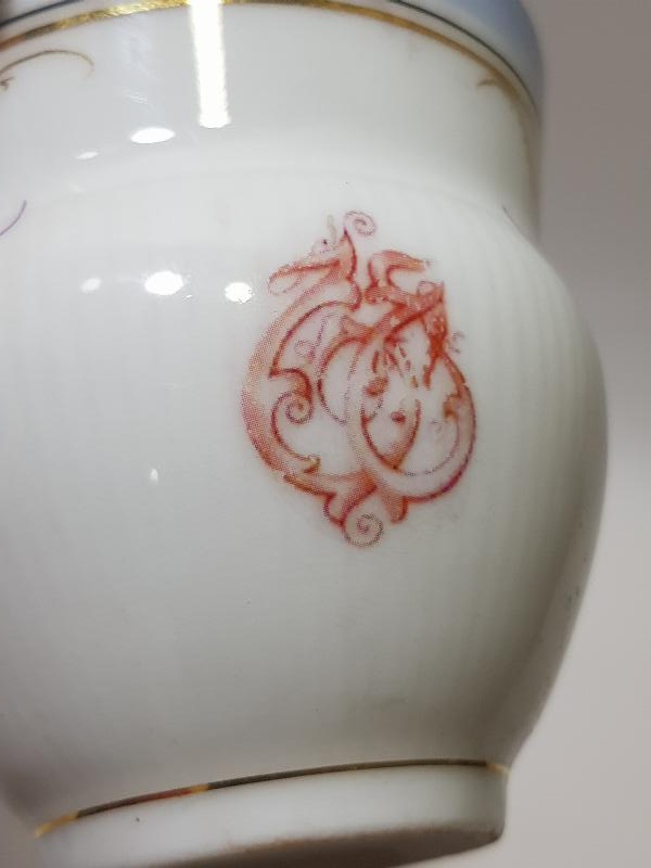 HANEDAN: SULTAN ABDÜLHAMİD HAN İNİSİYALLİ ÇOK NADİR FİNCAN