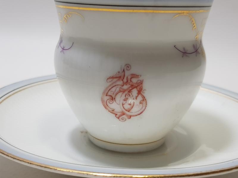 HANEDAN: SULTAN ABDÜLHAMİD HAN İNİSİYALLİ ÇOK NADİR FİNCAN