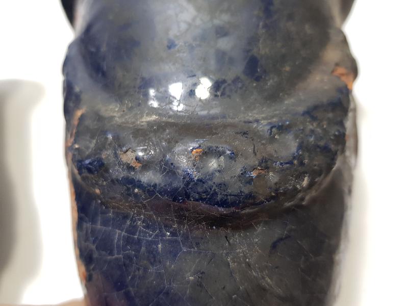 OSMANLI DÖNEMİ BİR ÇİFT TERRA COTA VAZO 