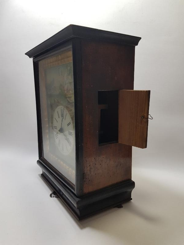 OSMANLI DÖNEMİ CAM ALTI KADRANLI ÇOK NADİR DUVAR SAATİ