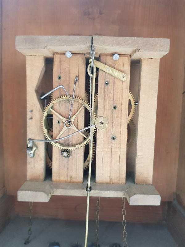 OSMANLI DÖNEMİ CAM ALTI KADRANLI ÇOK NADİR DUVAR SAATİ