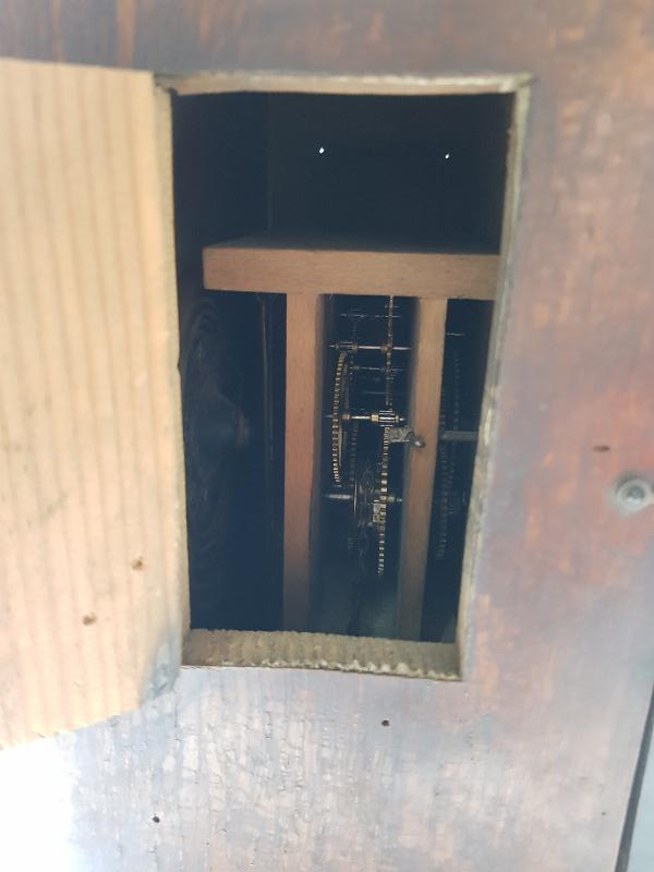 OSMANLI DÖNEMİ CAM ALTI KADRANLI ÇOK NADİR DUVAR SAATİ