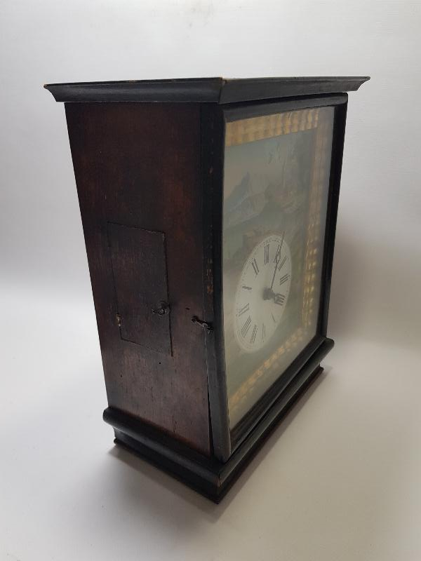 OSMANLI DÖNEMİ CAM ALTI KADRANLI ÇOK NADİR DUVAR SAATİ