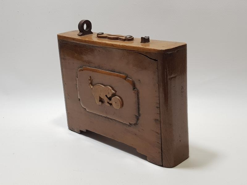 SİNOP CEZAEVİ İŞİ ÇOK NADİR AHŞAP KUMBARA