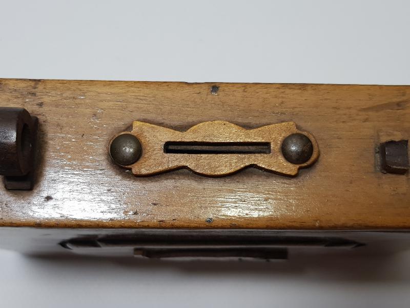 SİNOP CEZAEVİ İŞİ ÇOK NADİR AHŞAP KUMBARA