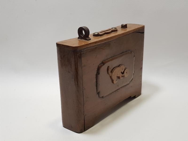 SİNOP CEZAEVİ İŞİ ÇOK NADİR AHŞAP KUMBARA