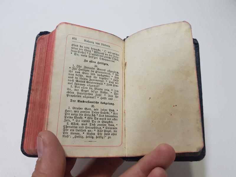 1912 TARİHLİ ALMANCA İNCİL