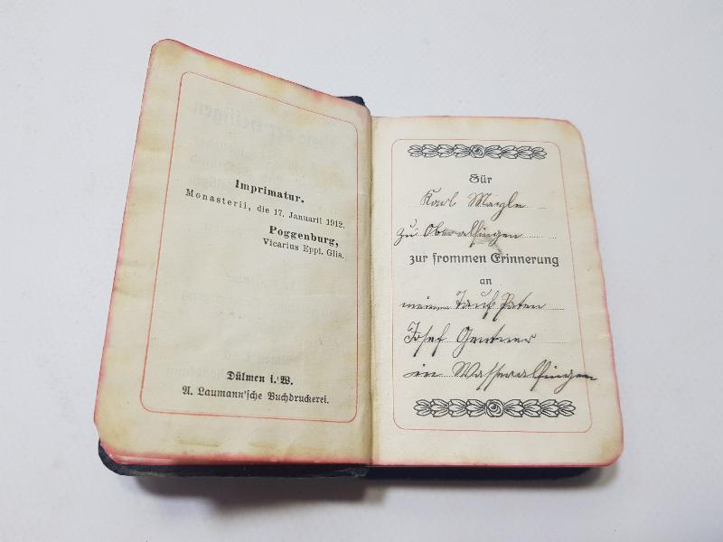 1912 TARİHLİ ALMANCA İNCİL