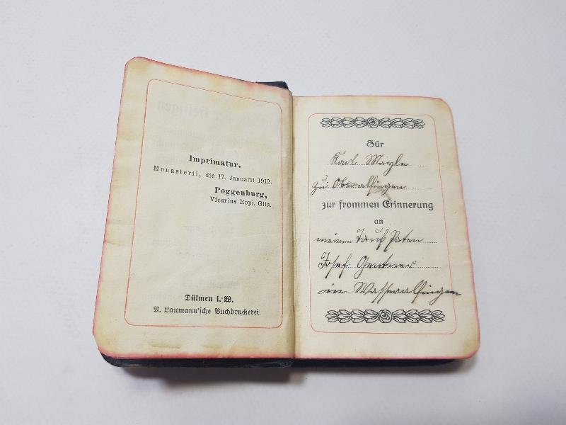 1912 TARİHLİ ALMANCA İNCİL