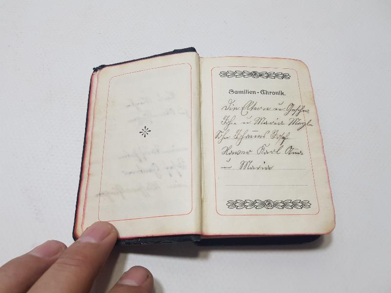 1912 TARİHLİ ALMANCA İNCİL