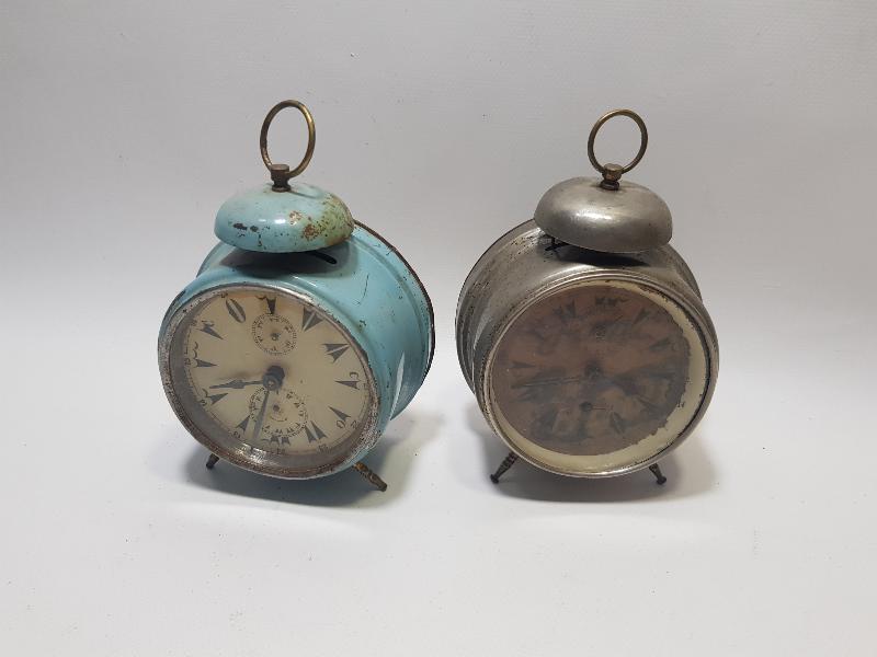 İKİ ADET OSMANLI MASA SAATİ