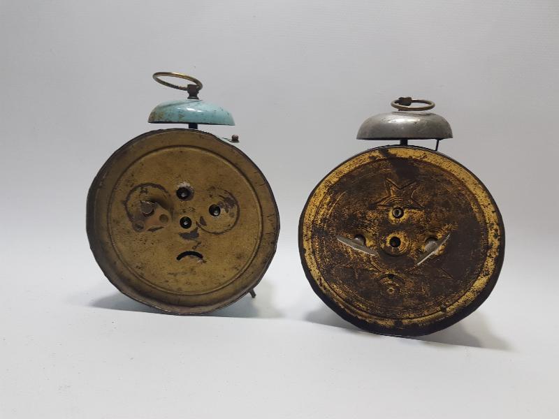 İKİ ADET OSMANLI MASA SAATİ