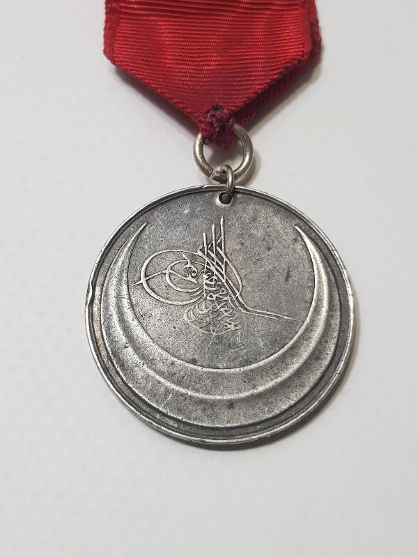 OSMANLI GÜMÜŞ GİRİT MADALYASI