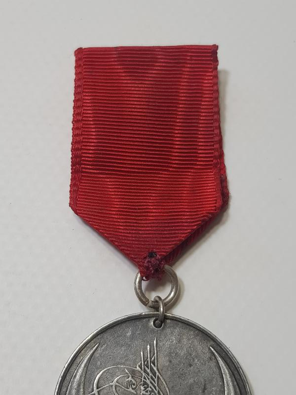 OSMANLI GÜMÜŞ GİRİT MADALYASI