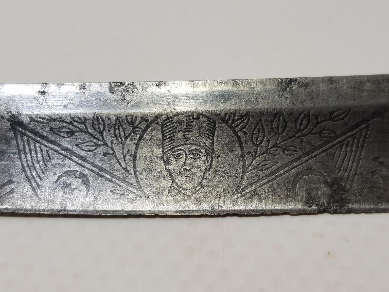 OSMANLICA MUSTAFA KEMAL PAŞA YAZILI VE ATATÜRK RESİMLİ ÇOK NADİR USTURA