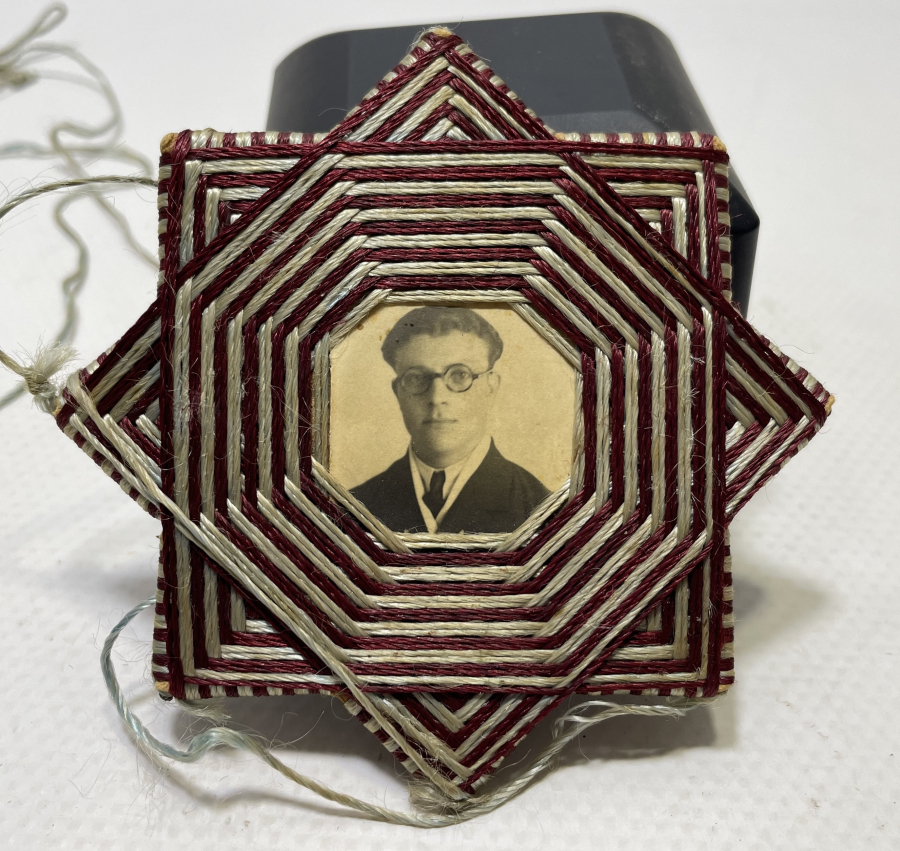 EL YAPIMI ANTİKA FOTOĞRAF ÇERÇEVESİ VE FOTOĞRAF