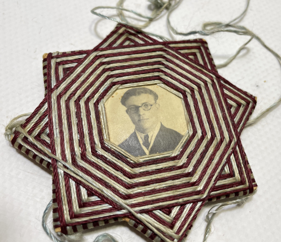 EL YAPIMI ANTİKA FOTOĞRAF ÇERÇEVESİ VE FOTOĞRAF