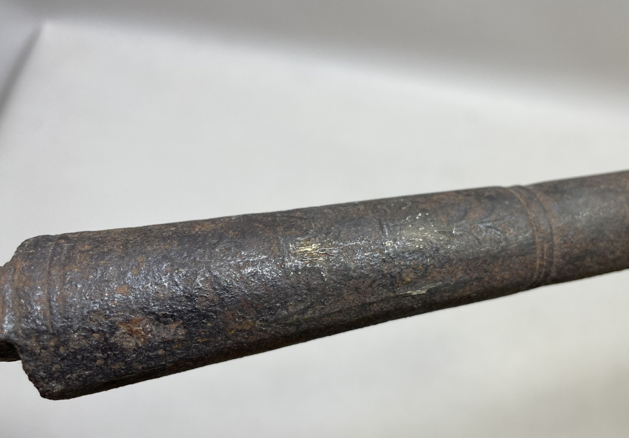 ALAY BOZAN FORMUNDA YAPILMIŞ ÜZERİ İŞLEMELİ OSMANLI DÖNEMİ PİŞTOV NAMLUSU