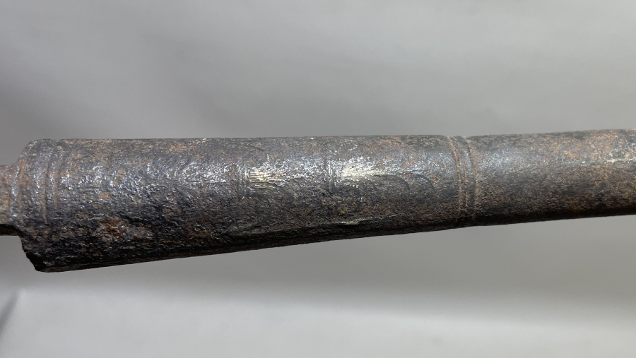 ALAY BOZAN FORMUNDA YAPILMIŞ ÜZERİ İŞLEMELİ OSMANLI DÖNEMİ PİŞTOV NAMLUSU